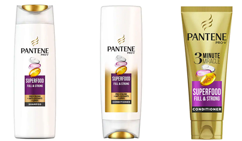 Pantene launches Hair Care Superfood range